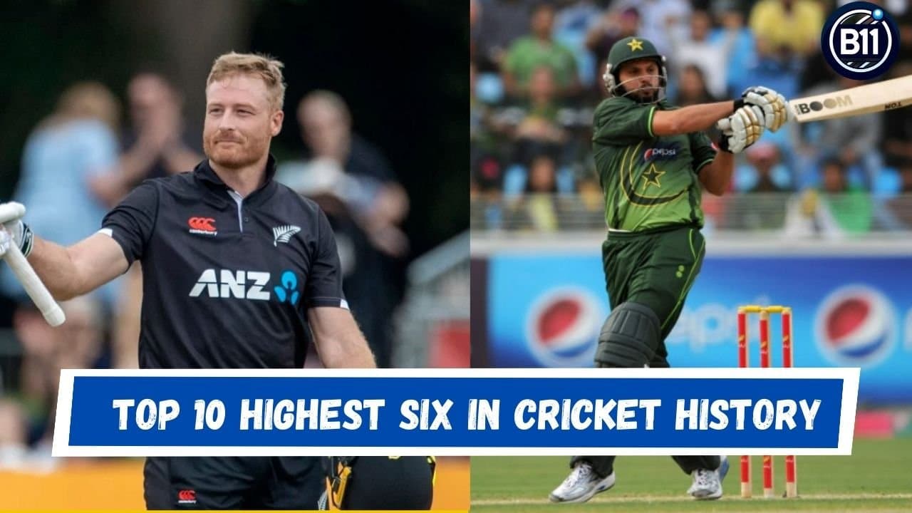 Highest Six in Cricket History