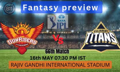 SRH vs GT, 66th Match Fantasy Preview IPL 2024: Dream11, Playing Stats & Pitch Report