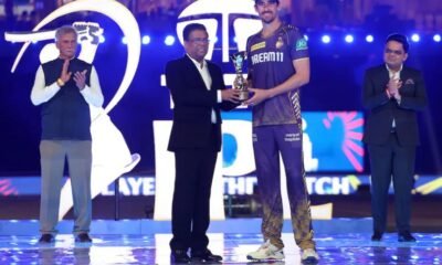 Mitchell Starc was the Player of the Match in the IPL 2024 final