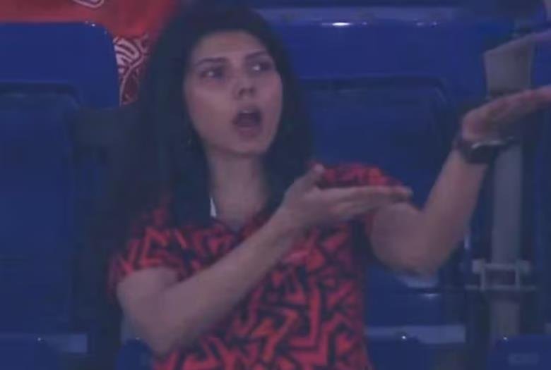 Kavya Maran during the KKR vs SRH IPL 2024 playoff match.