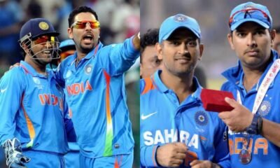 Yuvraj Singh and MS Dhoni