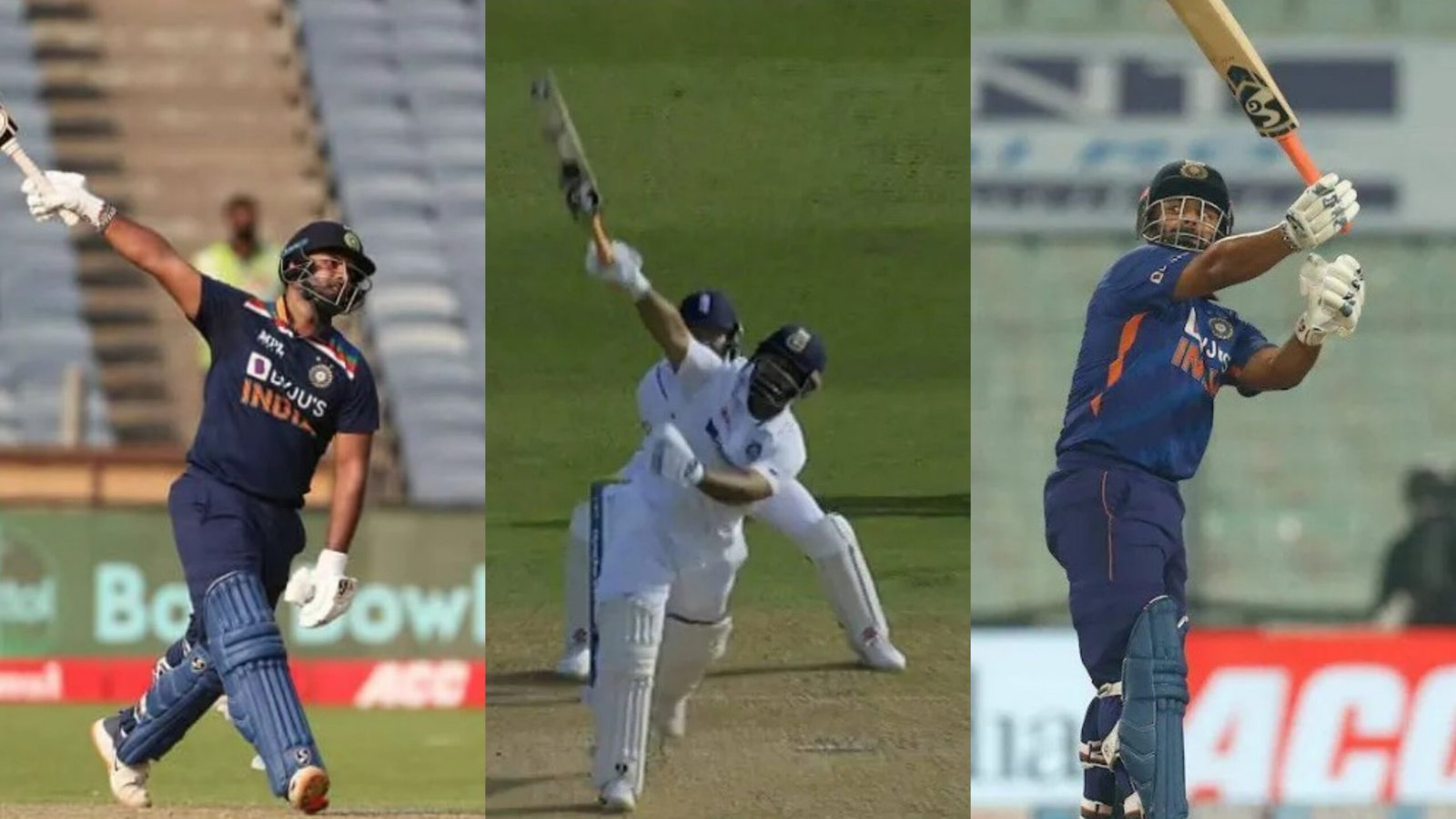 5 one-handed sixes by Rishabh Pant