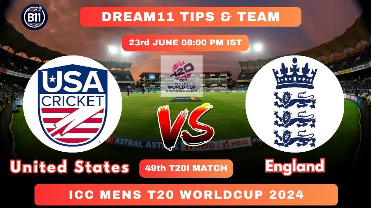 Match Details for United States vs England Showdown