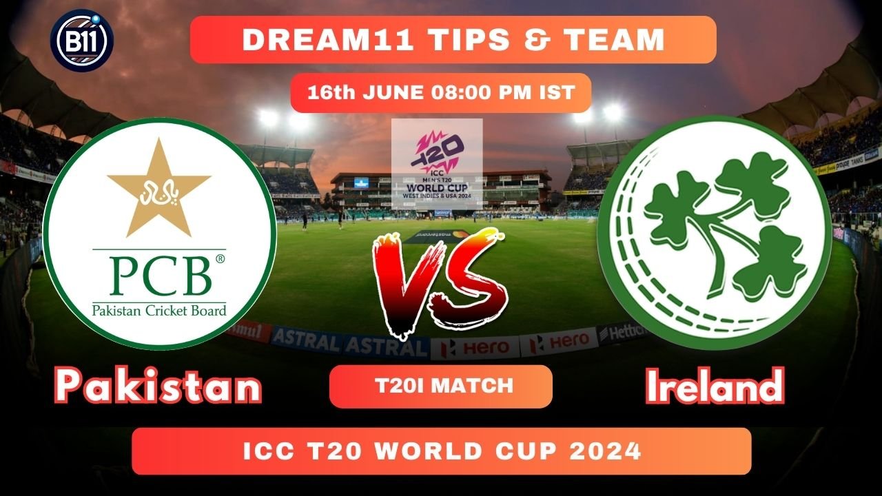 Match Details for Pakistan vs Ireland Showdown