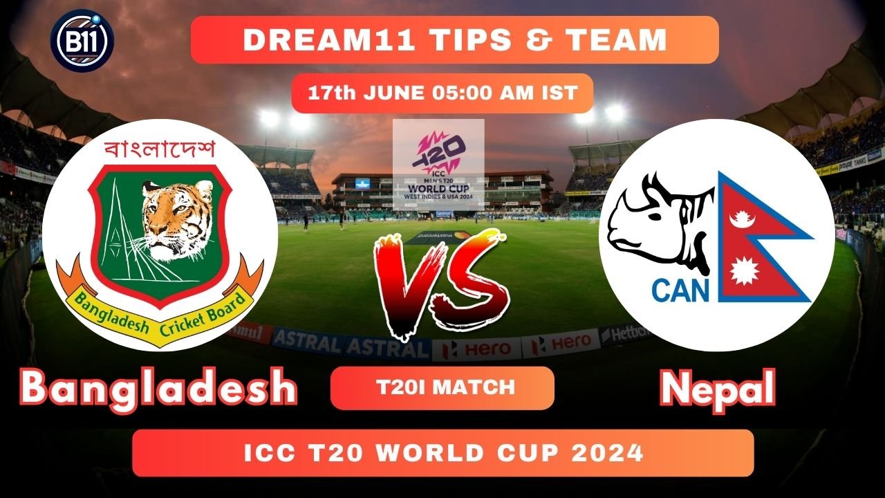 Match Details for Bangladesh vs Nepal Showdown