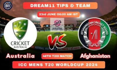 Match Details for Australia vs Afghanistan Showdown