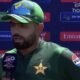 Babar Azam in post-match presentation ceremony