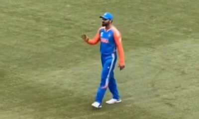 Virat Kohli during T20 World Cup 2024.