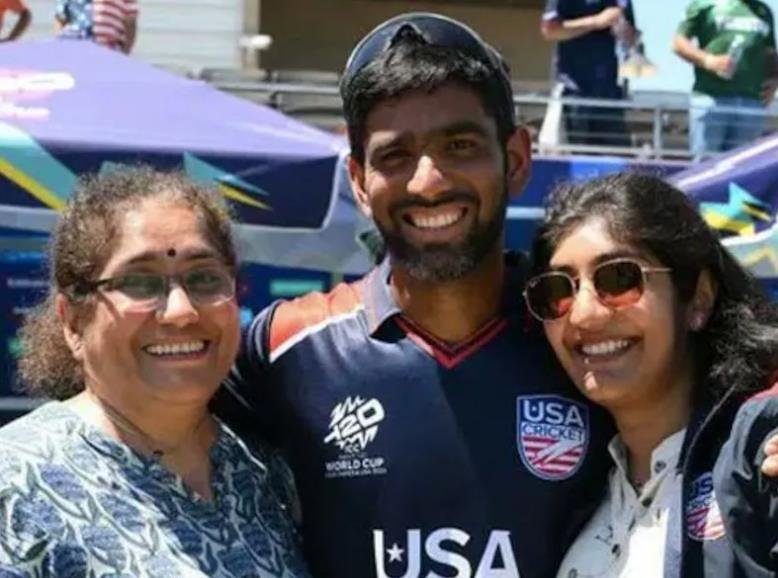 Saurabh Netravalkar with his family