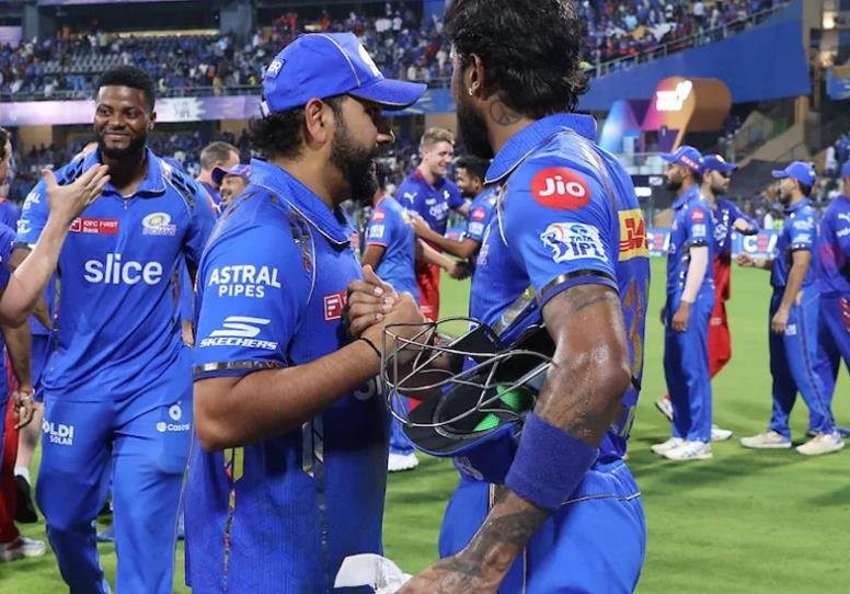 Hardik Pandya and Rohit Sharma were in the news in IPL 2024