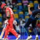 T20 World Cup2024: Trumpelmann, Wiese Shine As Namibia Clinch Super Over Win Against OmanAsked to bat first, Oman were earlier bowled out for 109 in 19.4 overs at the Kensington Oval. In reply, Namibia were also stopped at the same team score with Jan Frylinck making 45 in 48 balls and Mehran Khan taking 3/7 to force a Super Over.Press Trust of IndiaUpdated: June 03, 2024 10:52 AM ISTRead Time: 3 min T20 World Cup2024: Trumpelmann, Wiese Shine As Namibia Clinch Super Over Win Against Oman Namibia beat Oman in Super Over