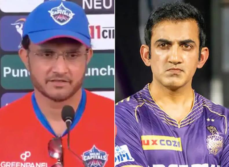 File photo of Sourav Ganguly and Gautam Gambhir