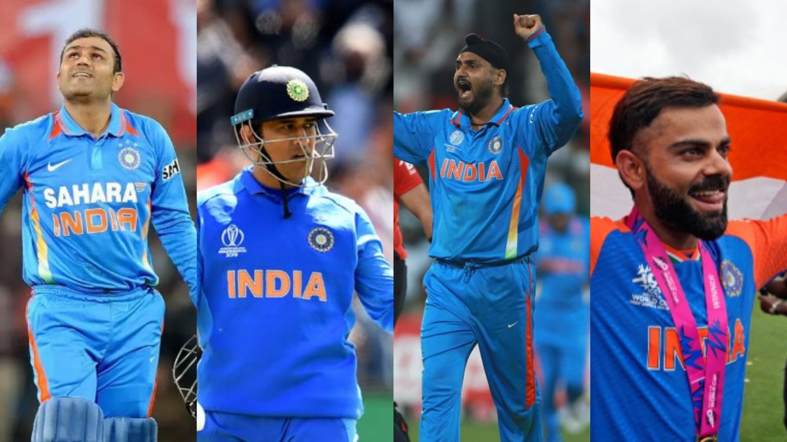 5 Indian Cricketers who have won all three ICC White ball trophies