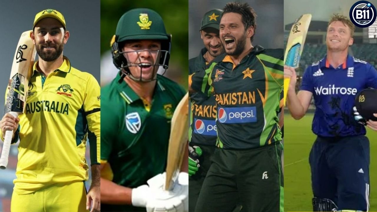 10 ODI Cricket Players Who Achieved Fastest Centuries