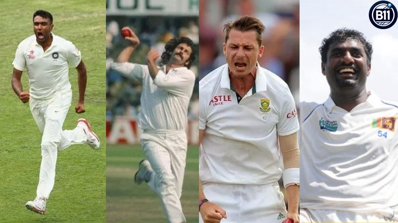 Top 10 Fastest bowlers to reach 300 Test wickets