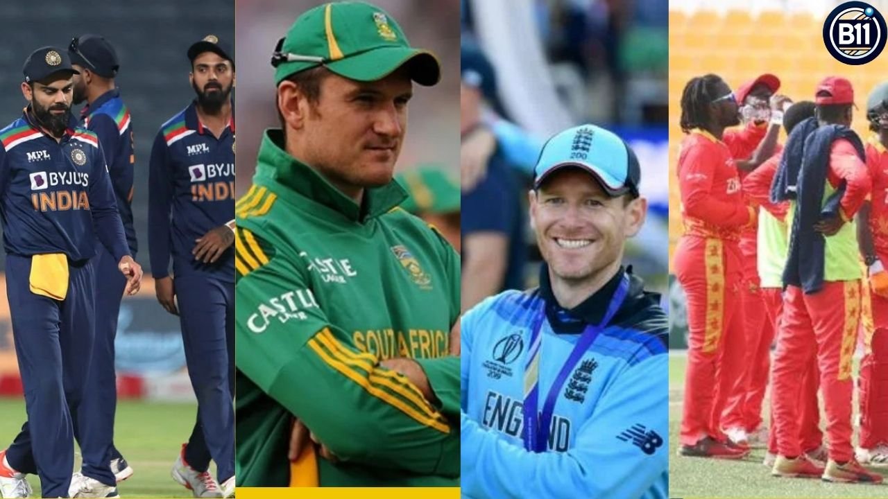 10 Teams That Have Lost the Most ODI Matches