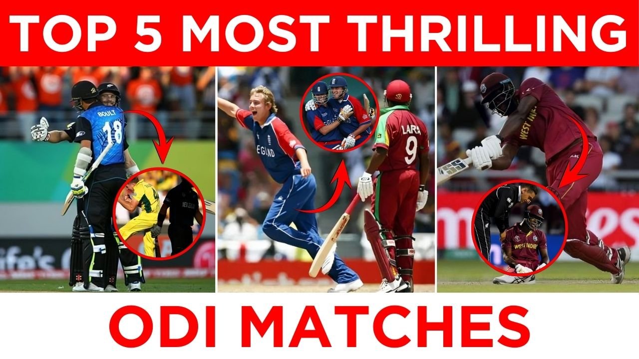 5 Most Exciting Cricket World Cup Matches Since 2000