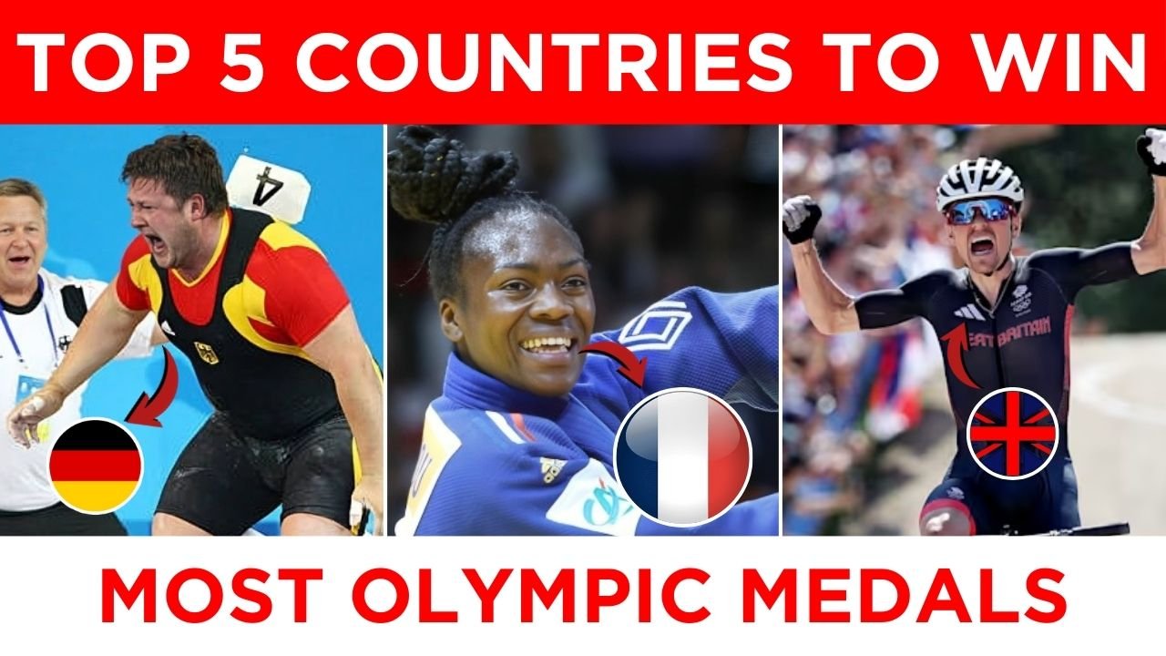 Top 5 Countries with the Most Olympic Medals