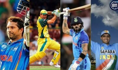 10 Cricketers in ODI History in Terms of Runs