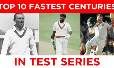 Top 10 Fastest Centuries in Test Cricket History