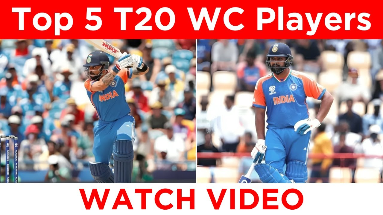 TOP 5 Best T20 World Cup Players 