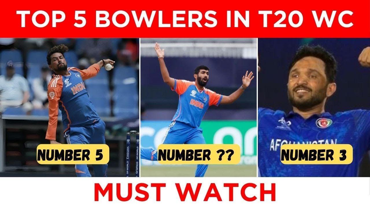 Top 5 Bowlers in T20 Worldcup 2024