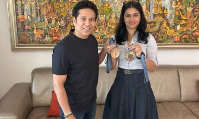 Shooting Star Manu Bhaker Celebrates Olympic