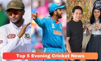 Evening Cricket News