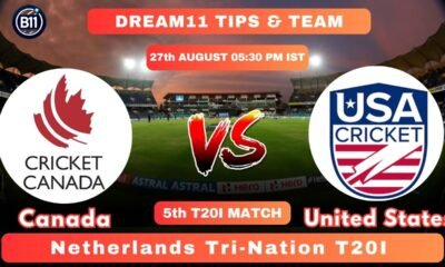 Match Details for Canada vs United States Showdown