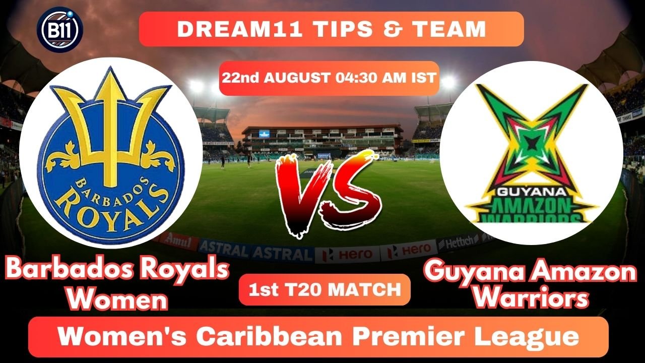 Barbados Royals Women vs Guyana Amazon Warriors Women