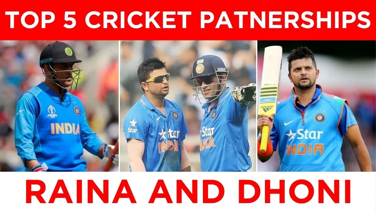 Top 5 Best International Partnership Of Suresh Raina And M.S Dhoni