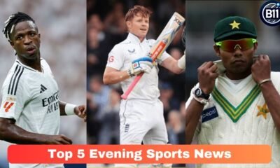 Top 5 Evening Sports News