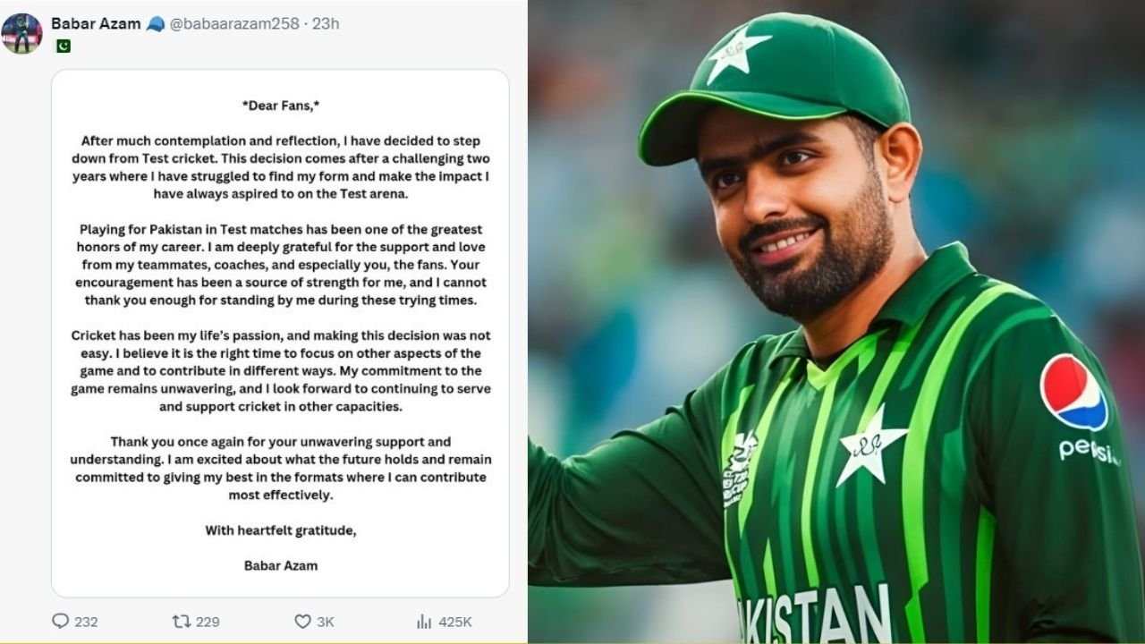 Babar Azam's Fake Retirement