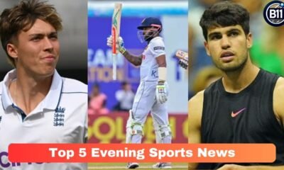 Top 5 Evening Sports News