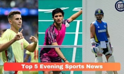 Top 5 Evening Sports News