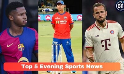 Top 5 Evening Sports News