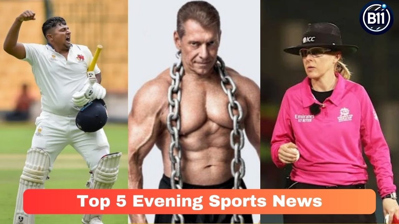 Top 5 Evening Sports News