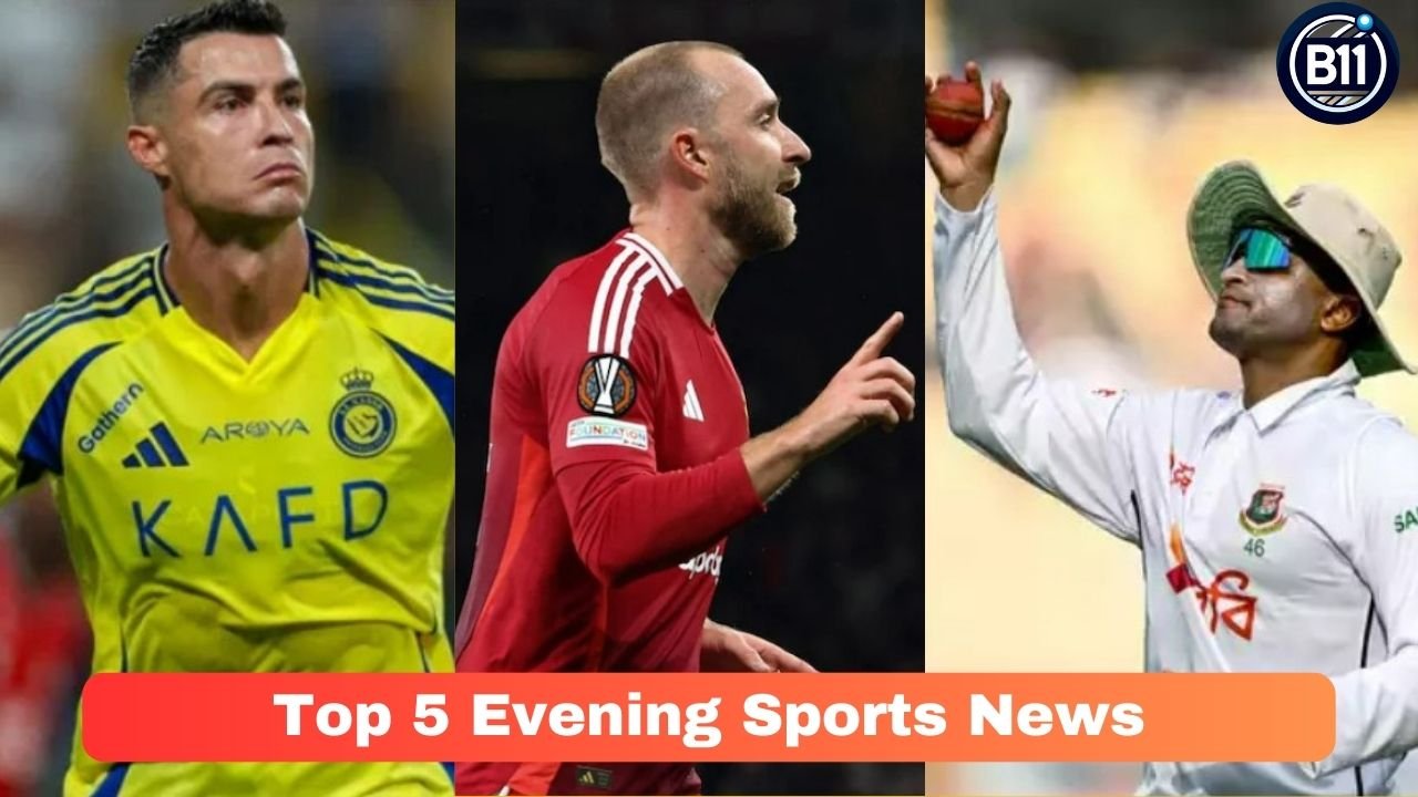 Top 5 Evening Sports News