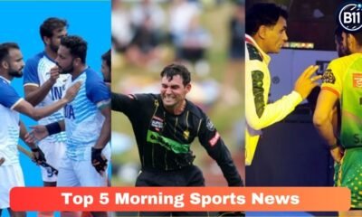 Top 5 Morning Sports News