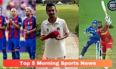 Top 5 Morning Sports News