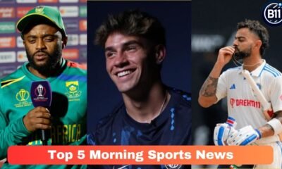 Top 5 Morning Sports News