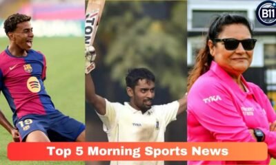 Top 5 Morning Sports News