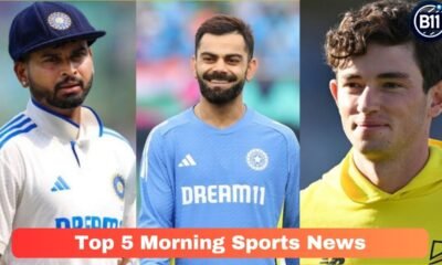 Top 5 Morning Sports News