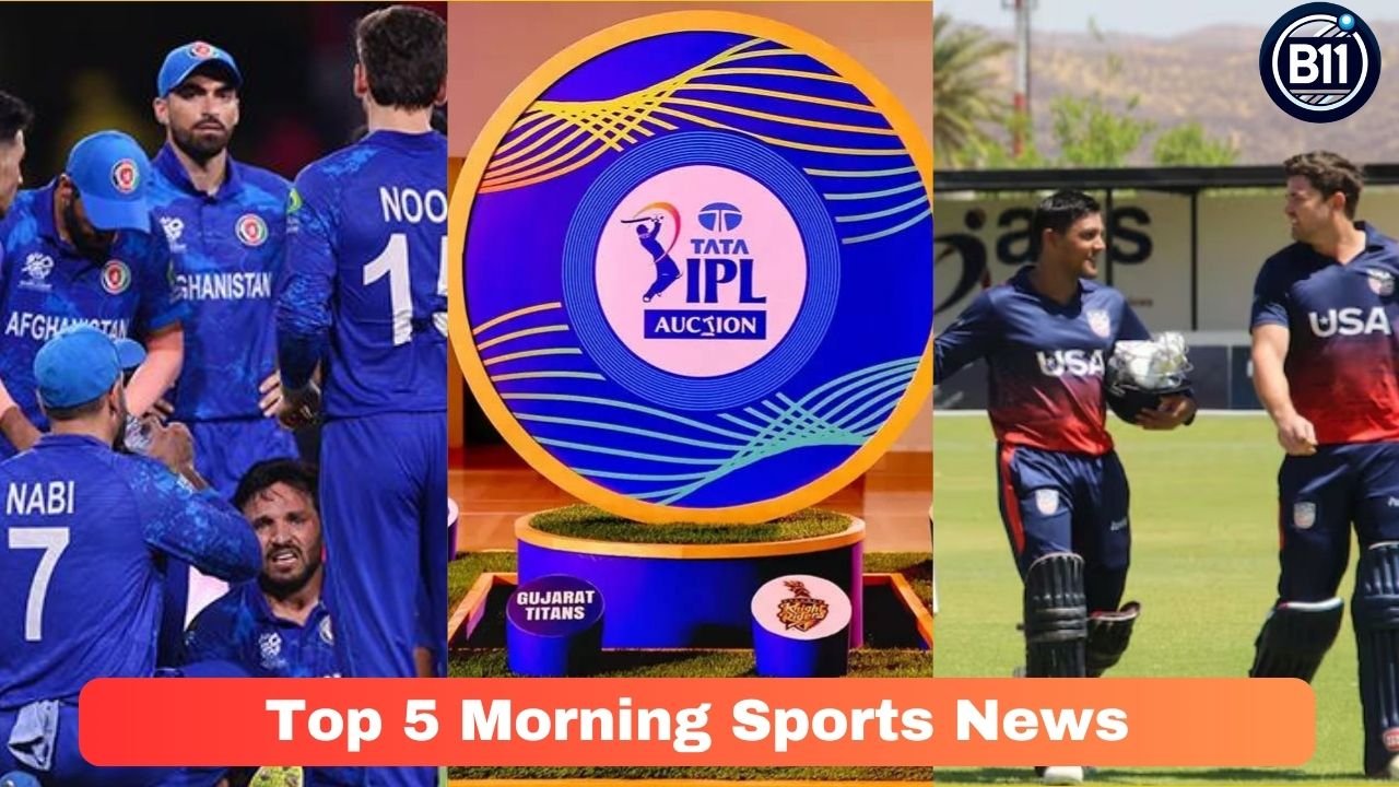 Top 5 Morning Sports News