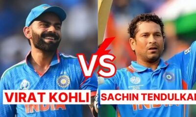 Virat Kohli vs Sachin Tendulkar 2024 Comparison