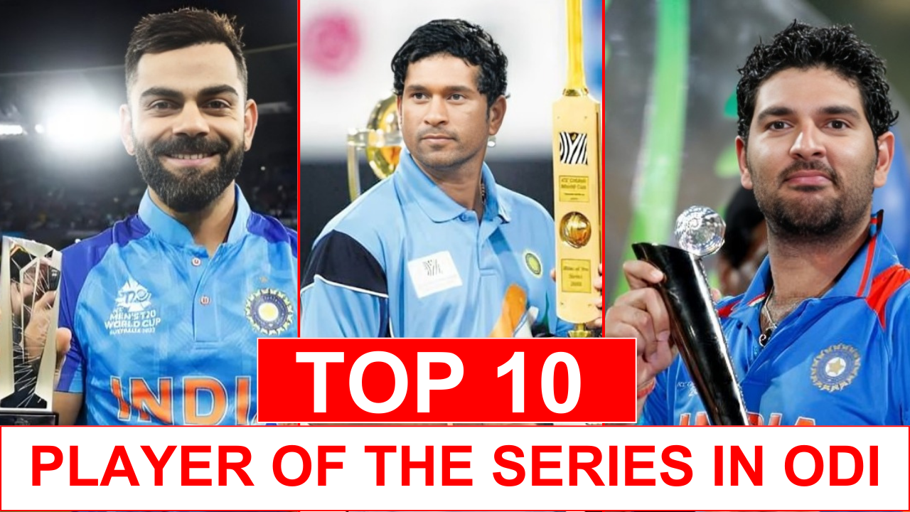 Top 10 ODI Players With Most Player of the Series Awards