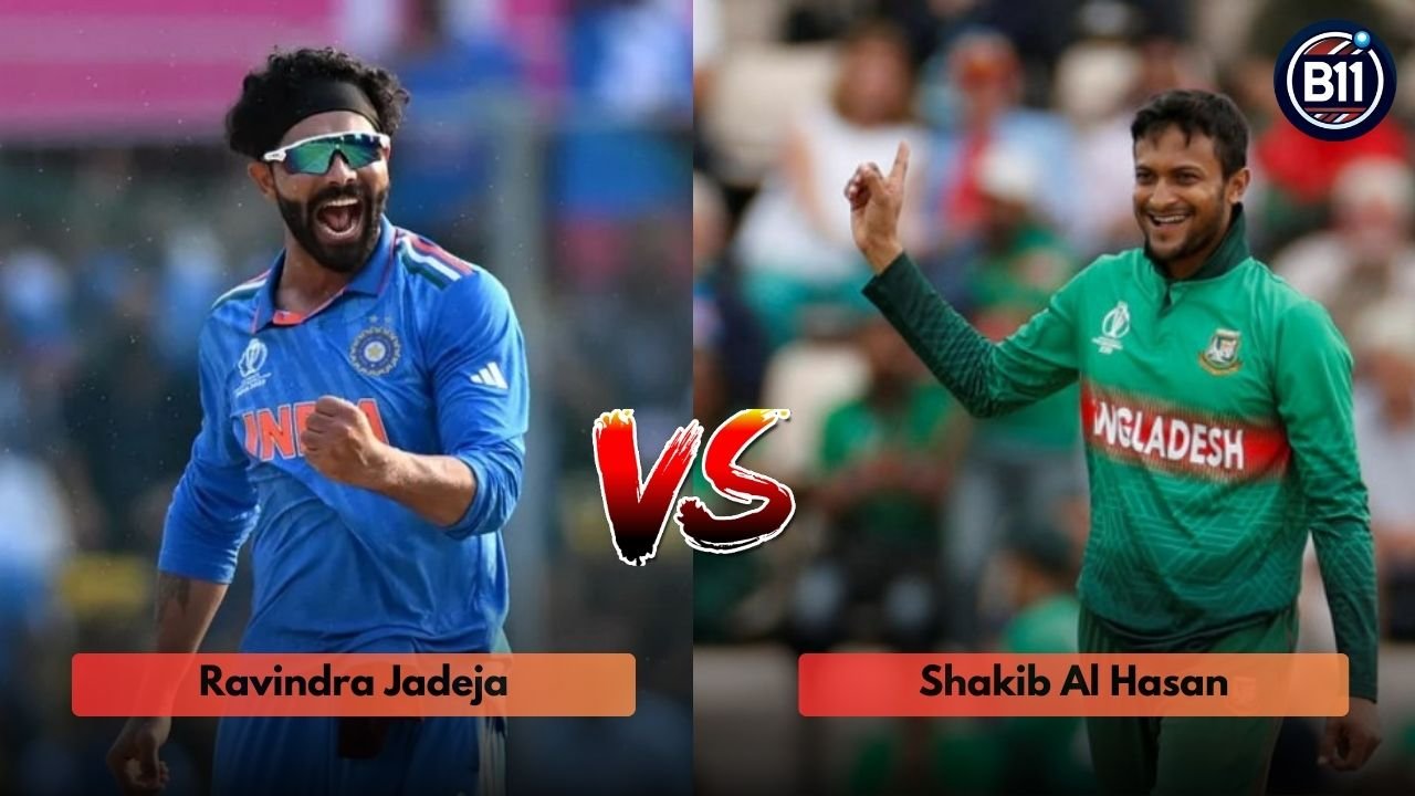 Ravindra Jadeja vs Shakib Al Hasan