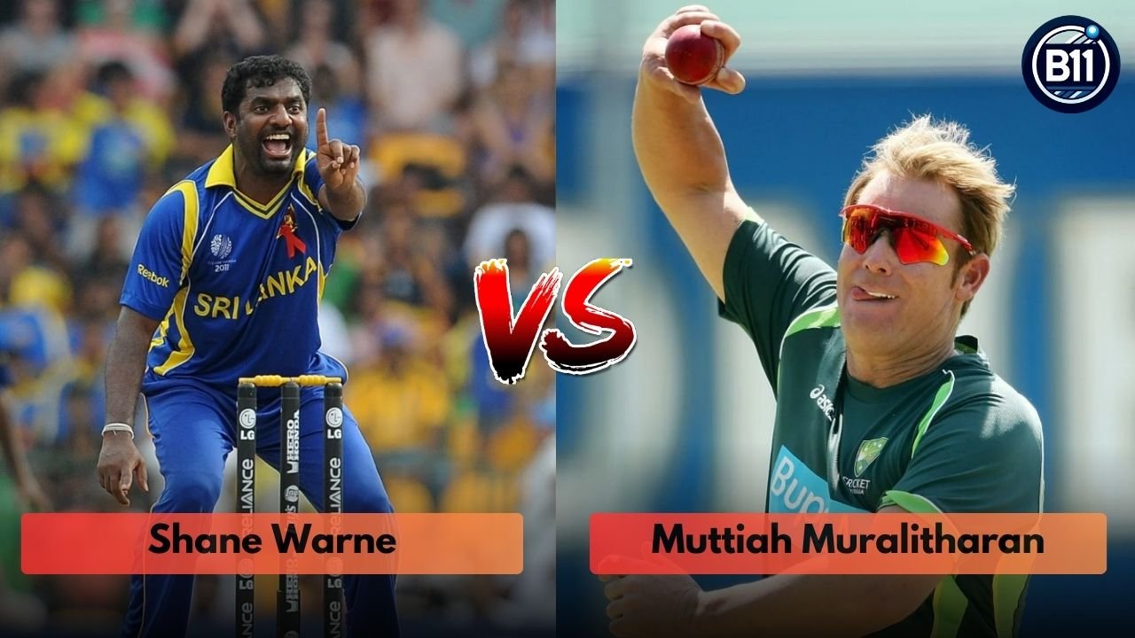 Shane Warne vs Muttiah Muralitharan