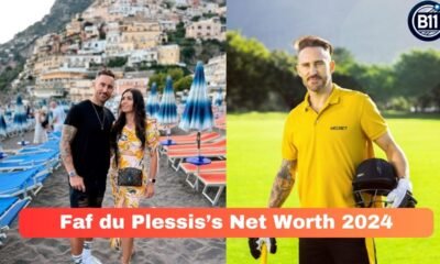 Faf du Plessis Net Worth 2024: Monthly Income and Endorsements