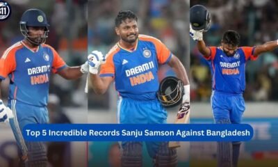 Records of Sanju Samson